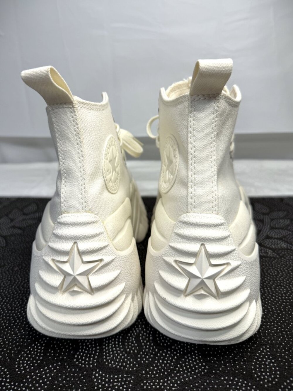 Converse Run Star Motion White Chunky Platform Sneakers Men's Size 7/Women's 8.5 - Picture 9 of 10